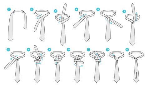 how to tie a necktie trinity knot